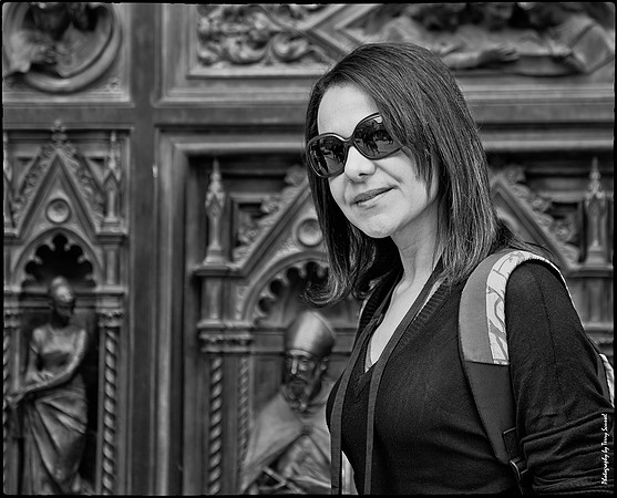 An American in Florence copy bw