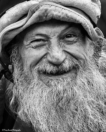 Bicyclist, Berkeley 2 B&W - Copy