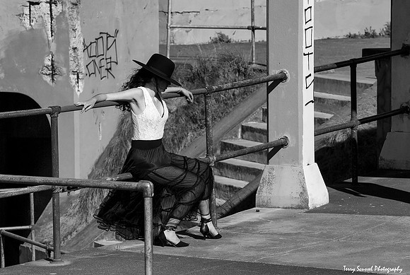 Stairs at Battery Spencer, GGNRA