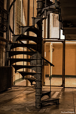 Spiral Staircase - Cell Block A, Alcatraz
