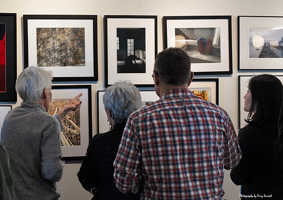Judith Keenan Photo-Art Exhibit at Alma Cafe 11 (Terry Scussel)