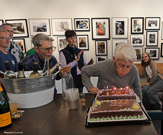 Judith Keenan Photo-Art Exhibit at Alma Cafe 19 (Terry Scussel)