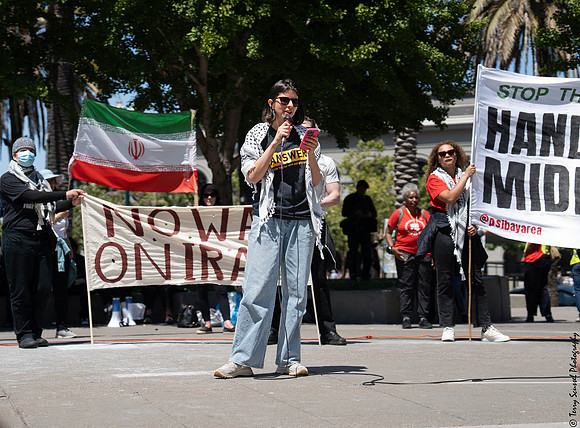No War On Iran, SF 15 (Terry Scussel)