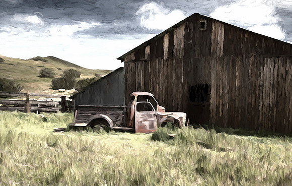 Carrizo 9b Topaz Painterly Color B&W - Copy