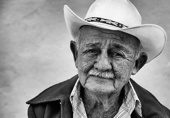Trinidad - street person 3 (B&W)