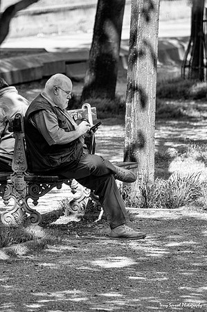 Man in Park, Paris
