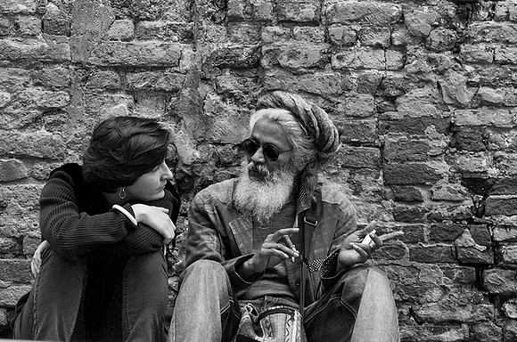 A Conversation (B&W) - Copy