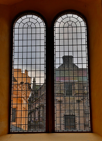 Window on Edinburgh Castle