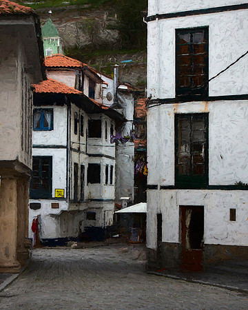 Cudillero, Asturias, Spain 3b (Edward Hopper)