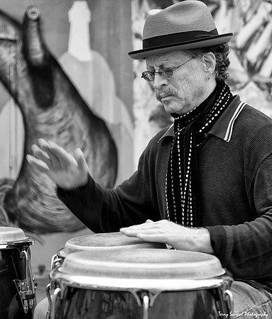 Conga Drummer, Mission District, SF
