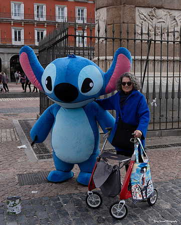 Denise at Plaza Mayor