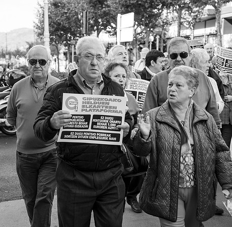 Senior Demonstrators - San Sebastian