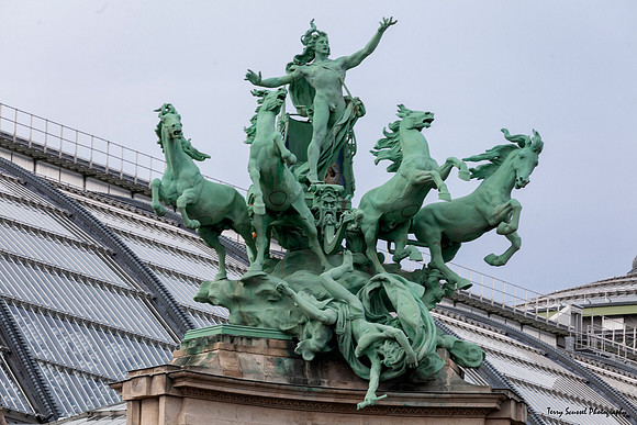 Quadriga by Georges Recipon, Grand Palais Paris