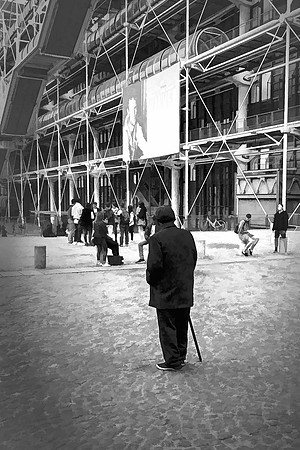 At the Centre Pompidou, Paris