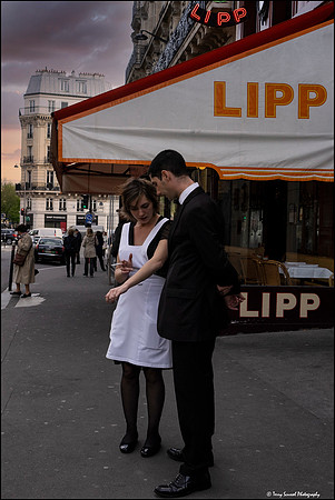 Brasserie Lipp, Boulevard Saint Germain, Paris