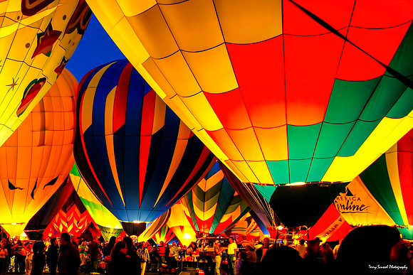 Albuqueque International Balloon Fiesta - Glow
