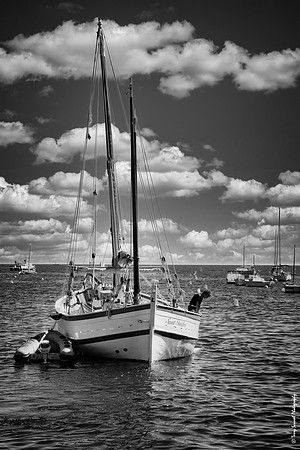 Sant Isidre (1925), Costa Brava, Catalonia bw copy