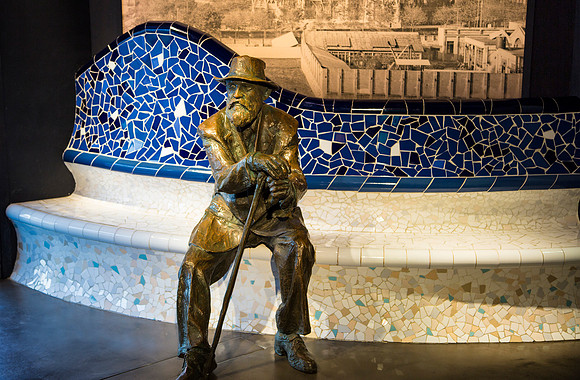 Gaudi Bronze - Park Guell Visitor's Center Barcelona
