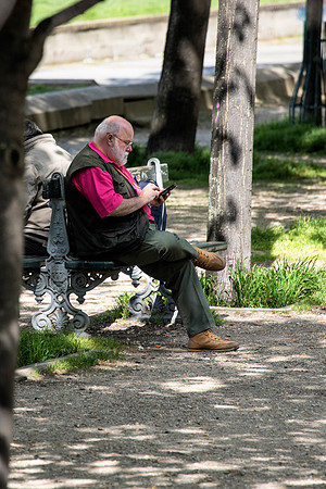 Man in Park