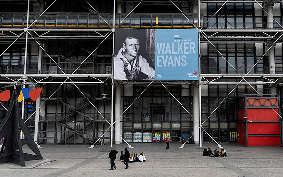 Walker Evans at the Centre Georges Pompidou