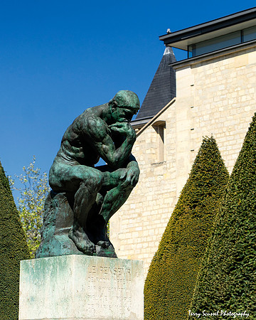 Le Penseur, Auguste Rodin 2, Musee Rodin, Paris