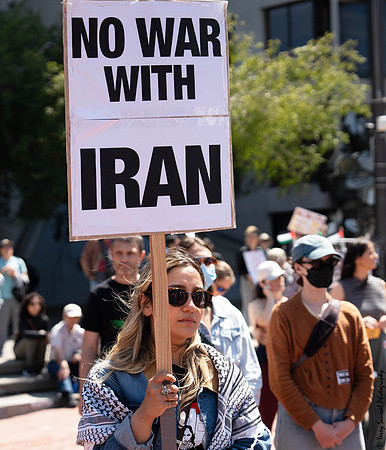 No War On Iran, SF 25 (Terry Scussel)