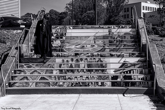 Ocean Avenue History Stairscape 1