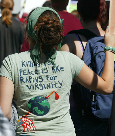 Killing for Peace is Like Raping for Virginity