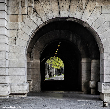 Arches of the Seine Promenade