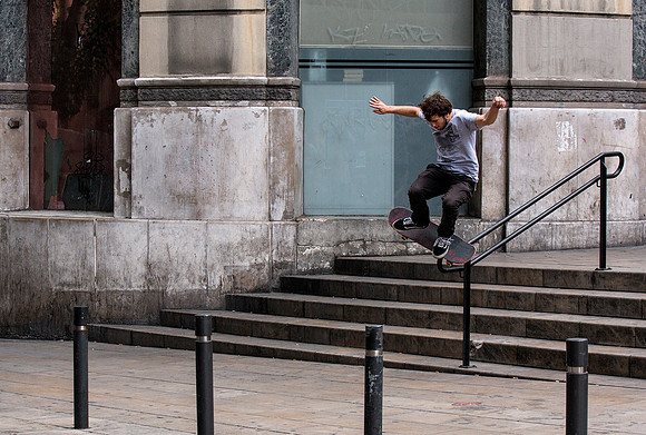 Barcelona Skateboarder