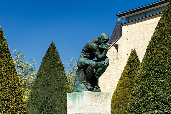 Le Penseur, Auguste Rodin 1, Musee Rodin, Paris