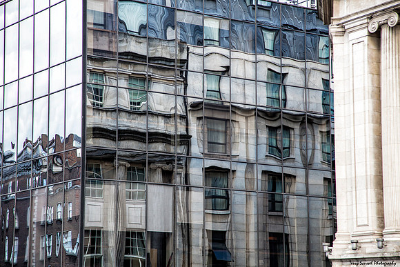 It Takes a reflection to provide character to a glass building - Dublin
