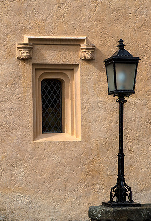 Edinburgh Castle Lamp Post