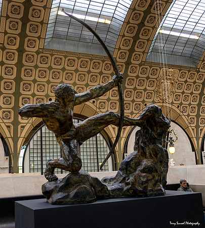 Hercules Killing the Birds of Lake Stymphalis, Musee d'Orsay