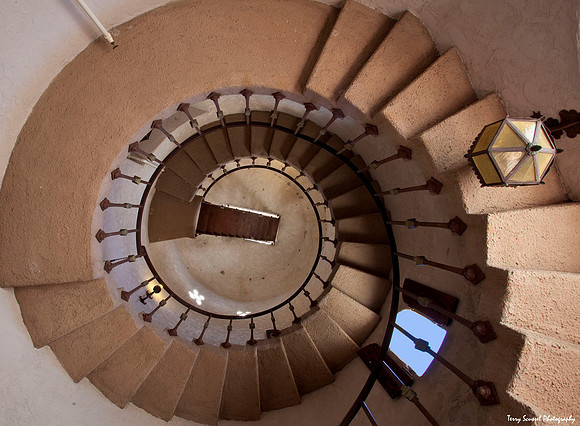 Scotty's Castle Spiral Staircase