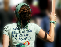 Killing for Peace is like Raping for Virginity