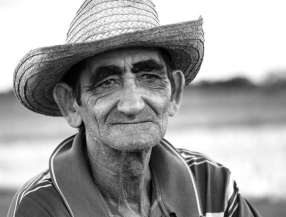 Rice Farmer 6 (B&W)