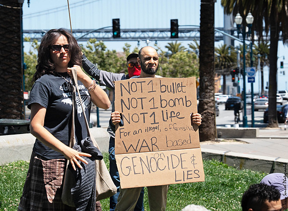 No War On Iran, SF 10 (Terry Scussel)