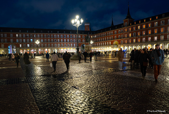 Plaza Mayor, Night - Madrid copy