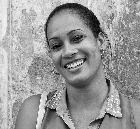 Havana Smile 1 (B&W)