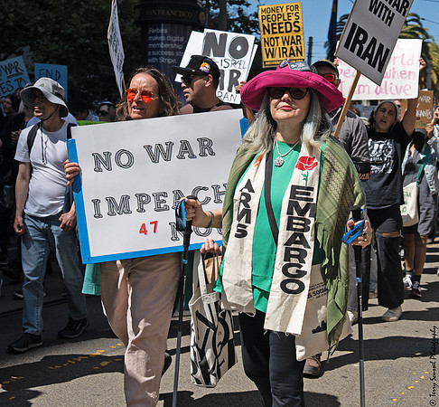 No War On Iran, SF 34 (Terry Scussel)