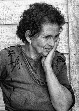 Francisco's Wife - Tobacco Farmer (B&W)1