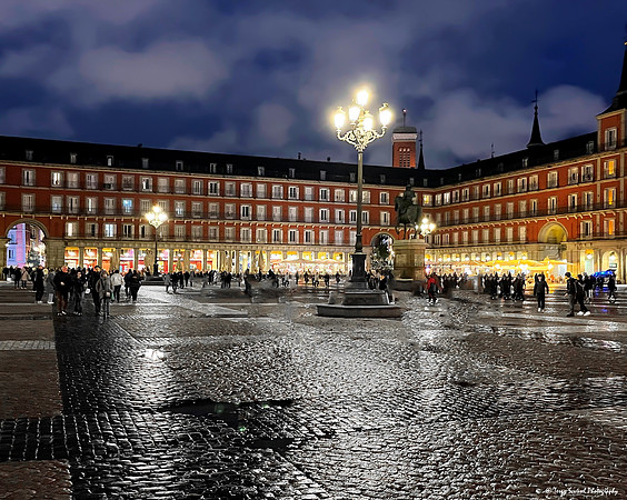 Plaza Mayor, Night 3 - Madrid copy