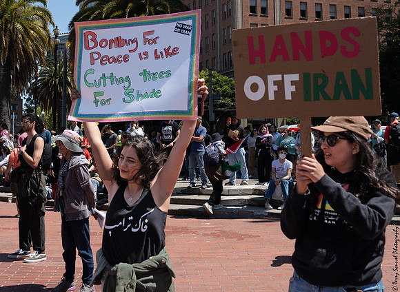 No War On Iran, SF 29 (Terry Scussel)