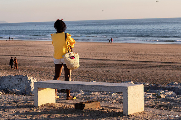 Waiting at the Beach, Costa de Caparica, Portugal