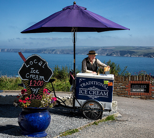 Traditional Ice Cream - Port Isaac, England (Portwenn)