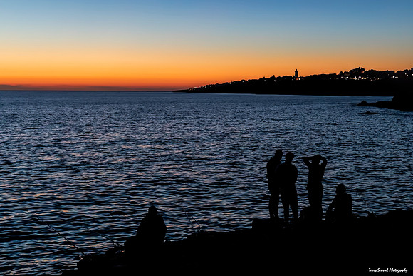 Cascais Sunset Fisherman