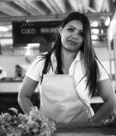 Market Grocer (B&W)