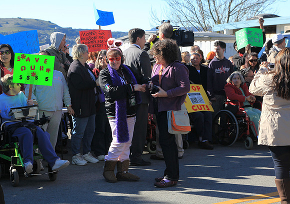 Chrissy and Denise at Rally2