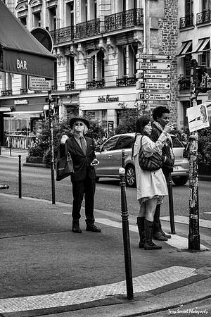Paris Street 2 B&W